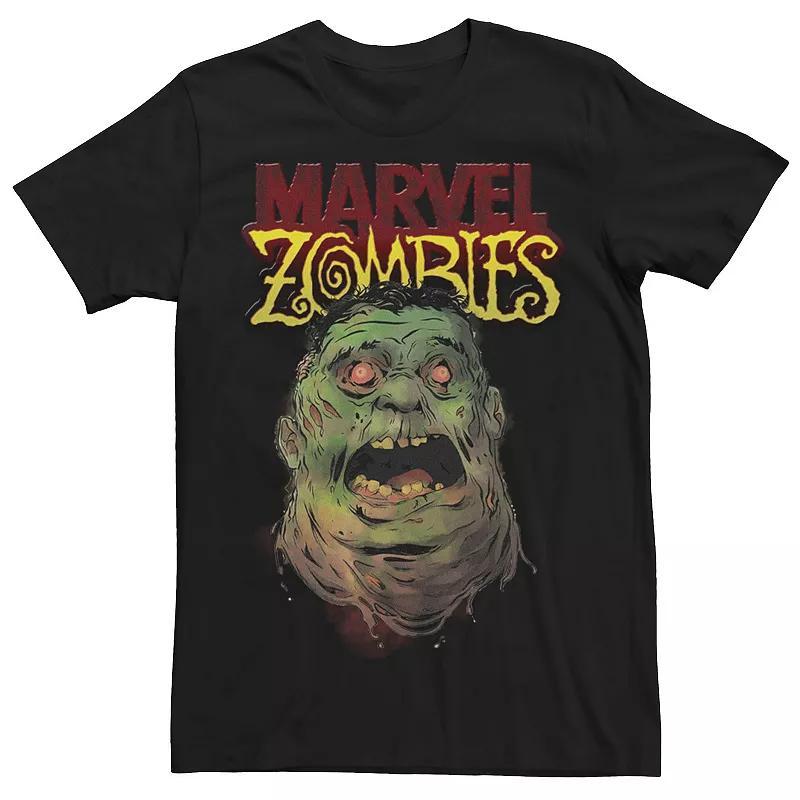 Mens Marvel Zombies The Hulk Zombie Head Tee Product Image