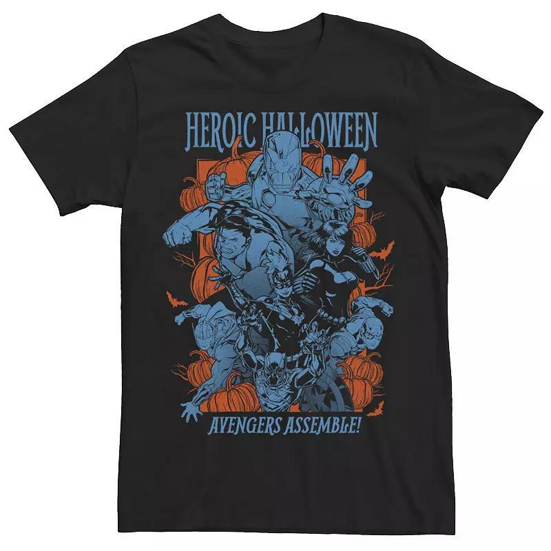 Mens Marvel Heroic Halloween Avengers Breakthrough Portrait Tee Product Image