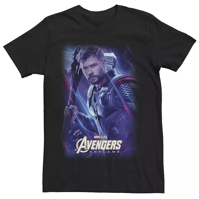 Mens Marvel Avengers Endgame Thor Galactic Poster Tee Product Image