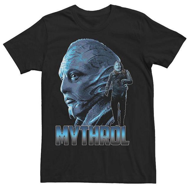 Big & Tall Star Wars: The Mandalorian Mythrol Portrait R12 Tee, Mens Product Image