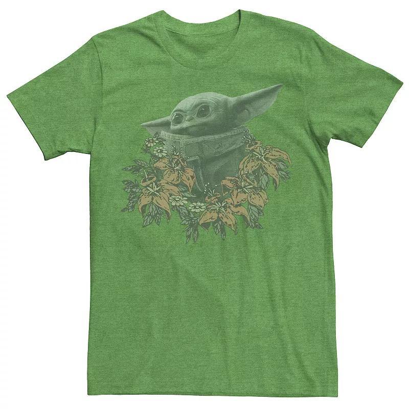 Mens Star Wars The Mandalorian Flower Child Tee Product Image