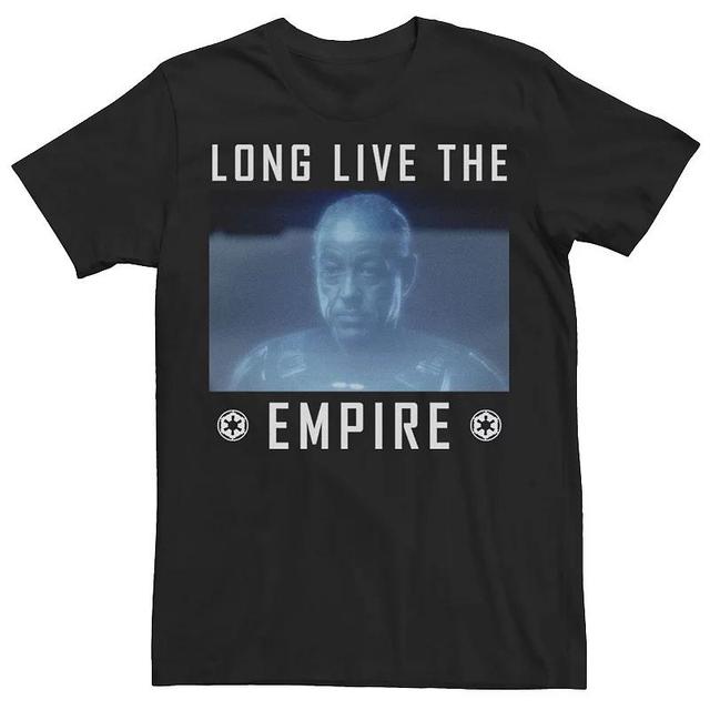 Big & Tall Star Wars: The Mandalorian Moff Gideon Long Live The Empire Tee, Mens Product Image