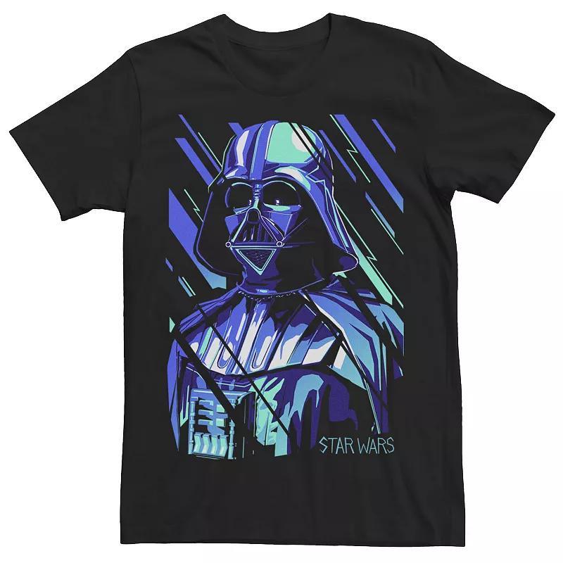 Mens Star Wars Darth Vader Idling In The Matrix Laser-Light Show Tee Product Image