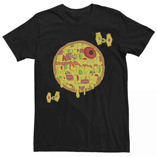 Mens Star Wars Death Star Pizza Tee Product Image