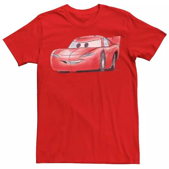 Mens Disney / Pixar Cars Lightning McQueen Profile Tee Product Image