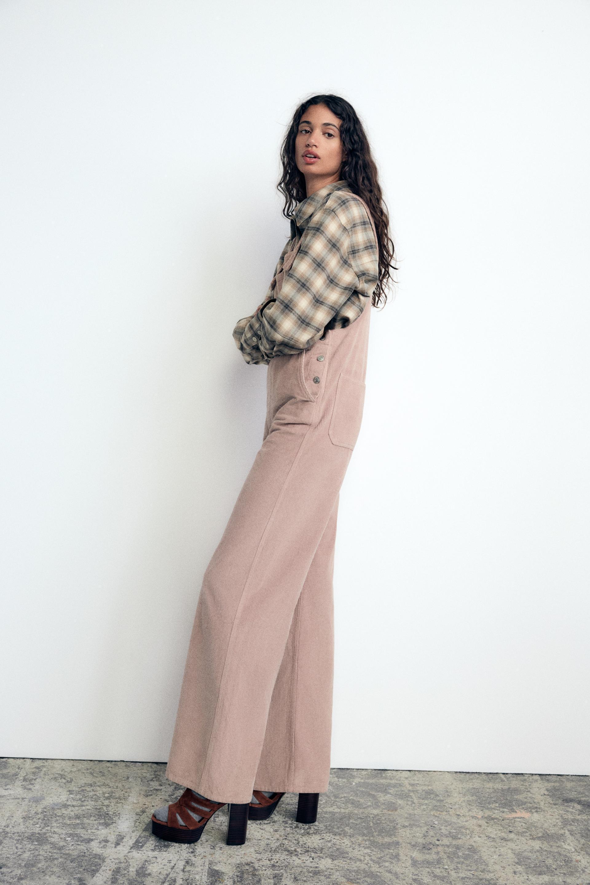 FULL LENGTH CORDUROY JUMPSUIT Product Image