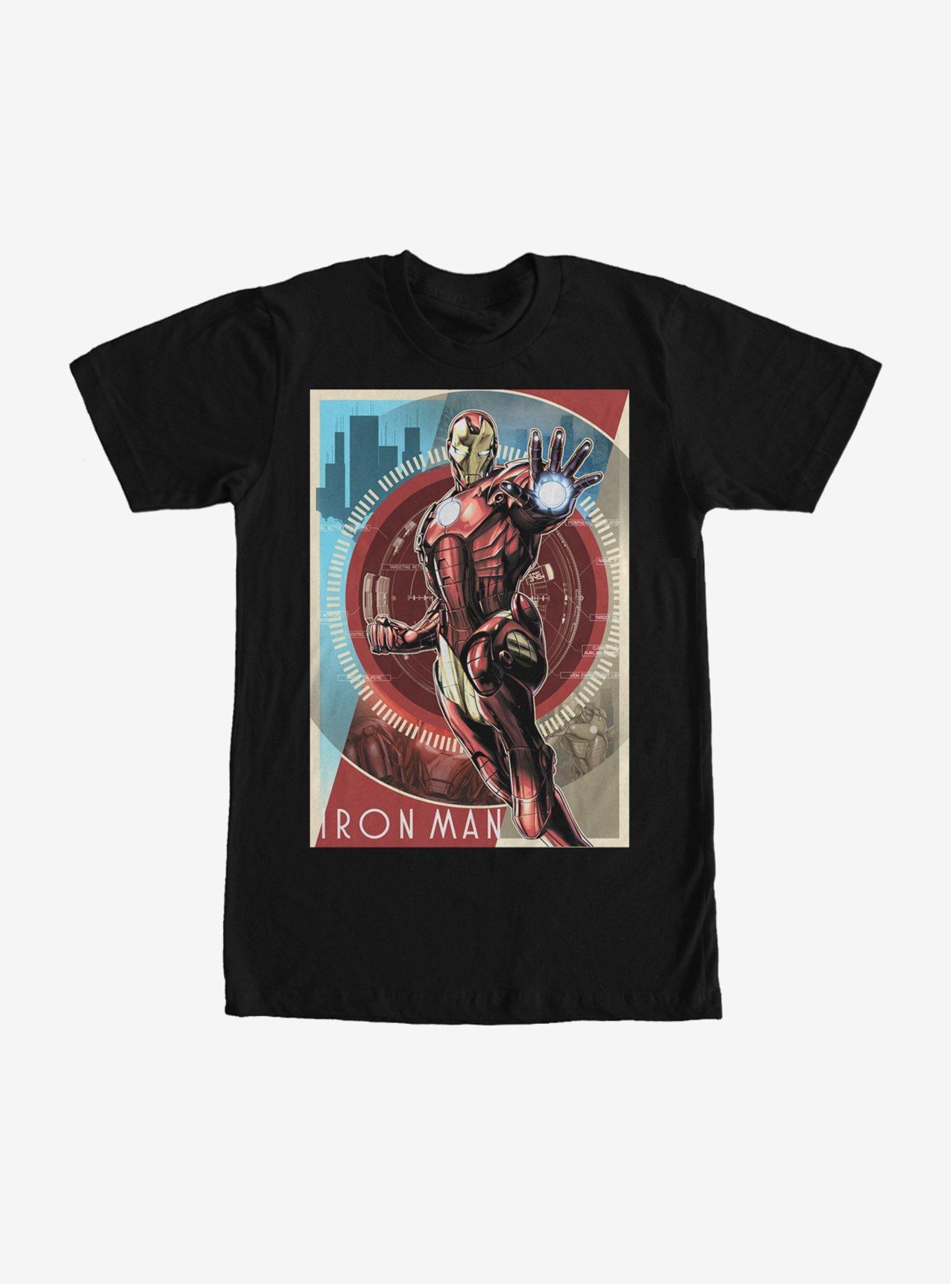 Marvel Iron Man Schematic T-Shirt Product Image