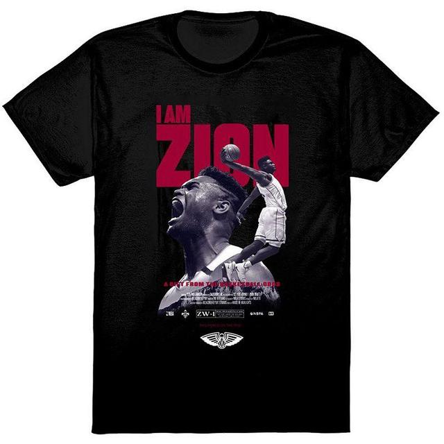 Mens Zion Williamson New Orleans Pelicans Check the Credits Player T-Shirt Product Image