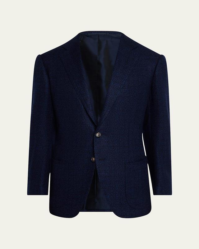 Mens Cashmere Sharkskin Sport Coat Product Image