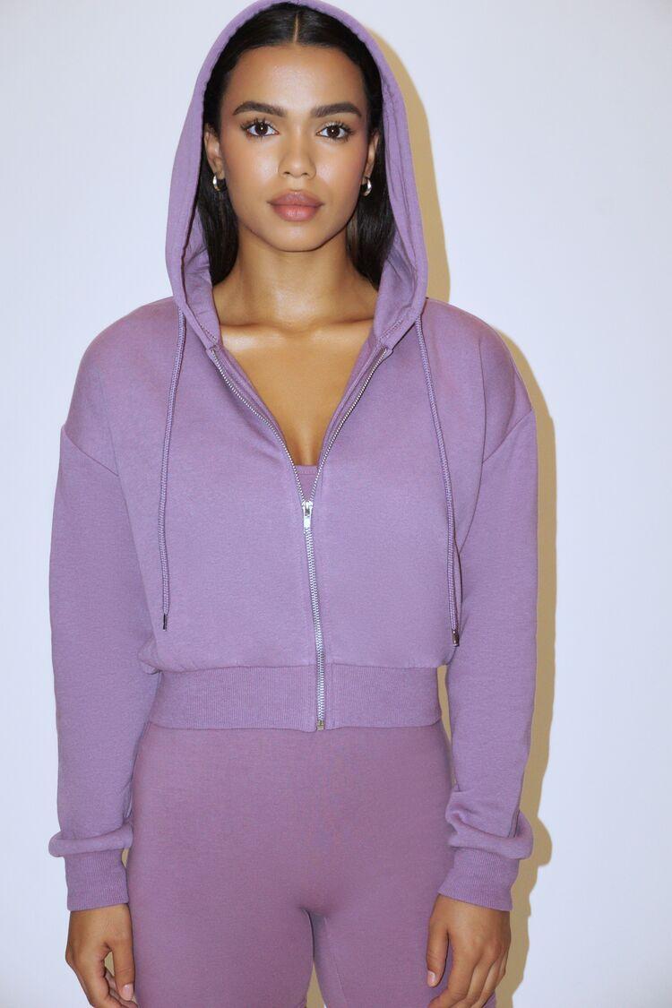 Fleece Zip-Up Hoodie | Forever 21 Product Image