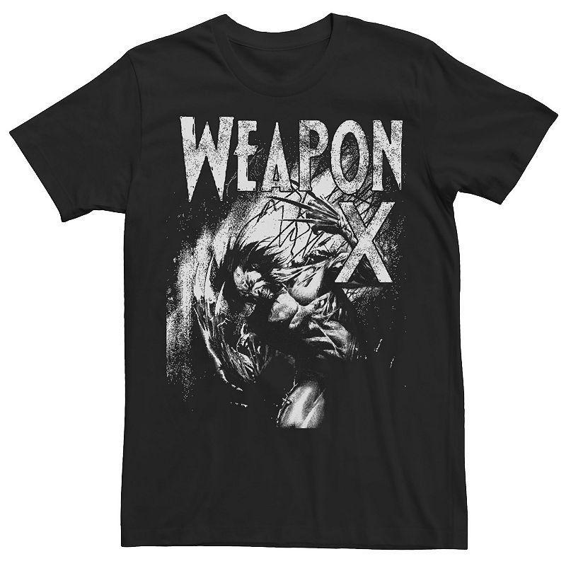 Mens Marvel X-Men Weapon X Genetically Modified Tee Black Product Image