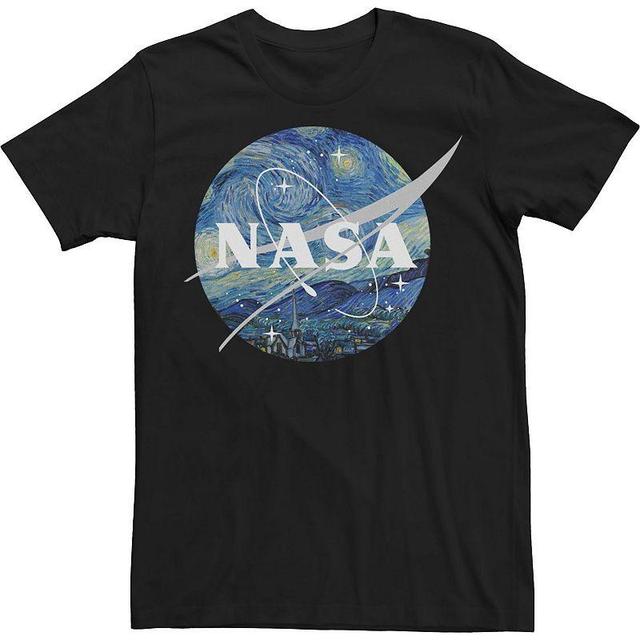 Big & Tall NASA Starry Nasa Logo Tee, Mens Product Image