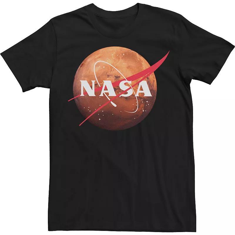 Big & Tall NASA Mars Planet Logo Tee, Mens Product Image