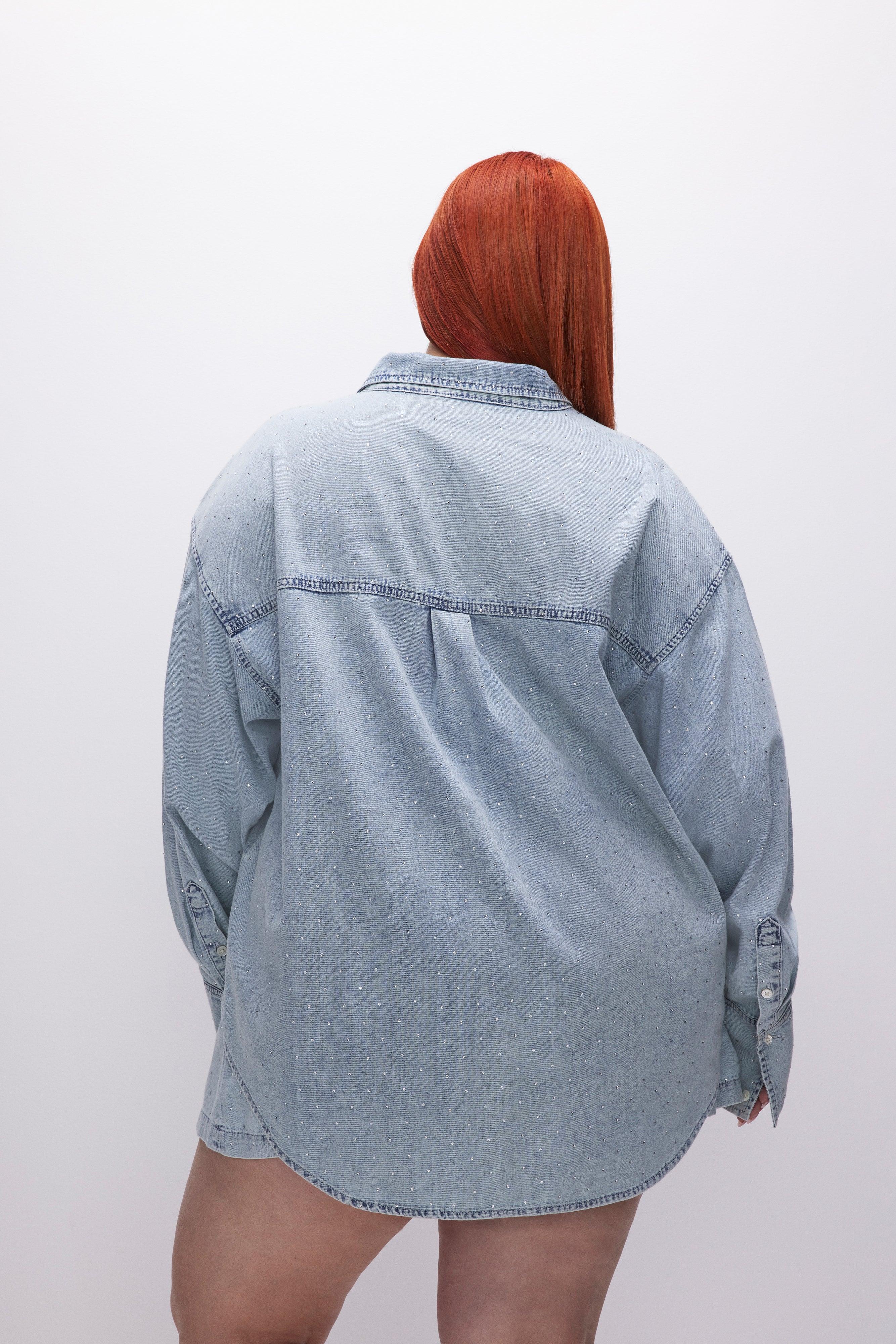 DENIM DIAMOND SHIRT | INDIGO499 Product Image