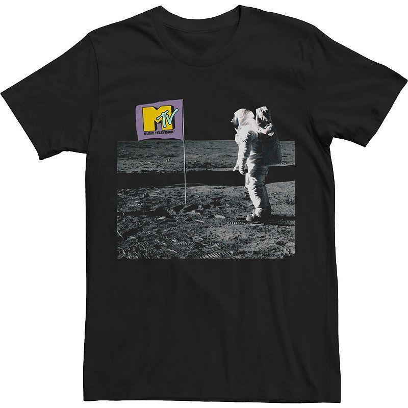 Big & Tall MTV Mtv Astronut Photo Real Logo Tee, Mens Product Image