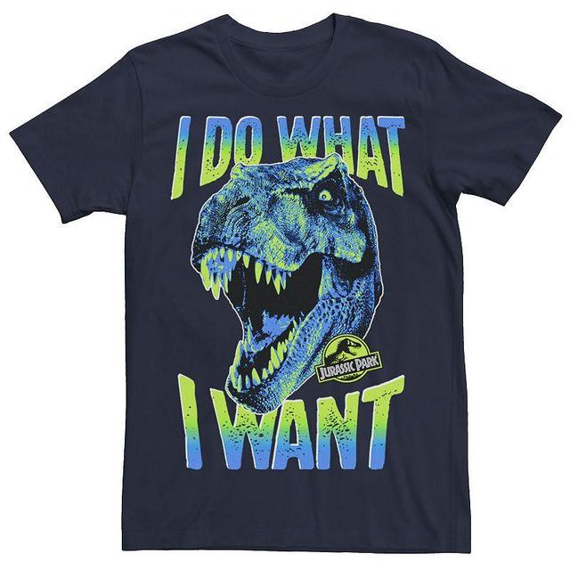 Mens Jurassic Park T-Rex I Do What I Want Tee Product Image