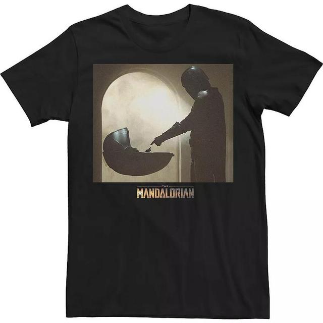 Big & Tall Star Wars The Mandalorian The Child Scene Logo Tee, Mens Product Image