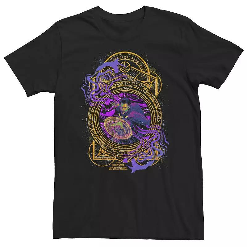 Big & Tall Doctor Strange Movie 2 Neon Strange Portal Seal Tee, Mens Product Image