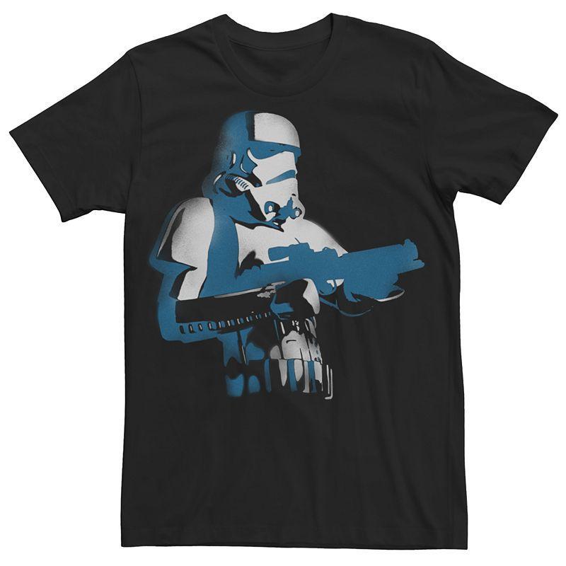 Mens Star Wars Trooper Stencil Spray Paint Tee Product Image