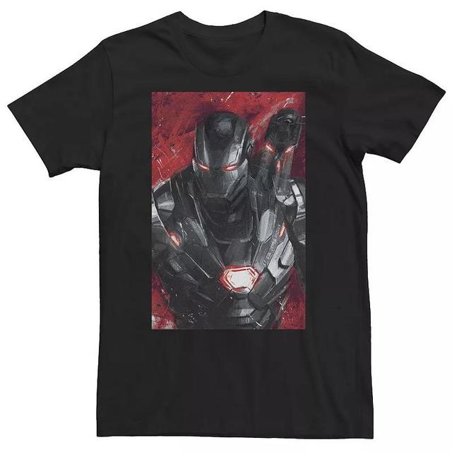 Big & Tall Marvel Avengers Endgame War Machine Graphic Tee, Mens, Size: 3XL, Black Product Image