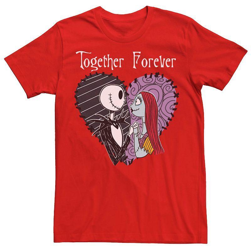 Disneys The Nightmare Before Christmas Jack & Sally Together Mens Tee Product Image