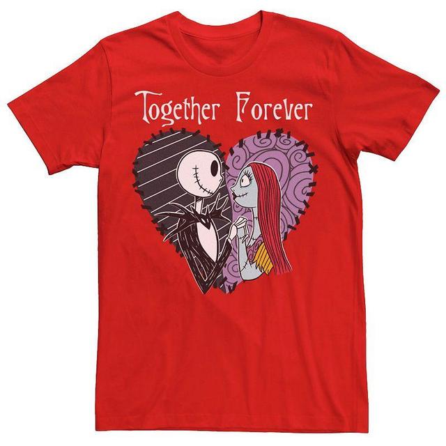 Mens Disney The Nightmare Before Christmas Jack & Sally Together Tee Product Image