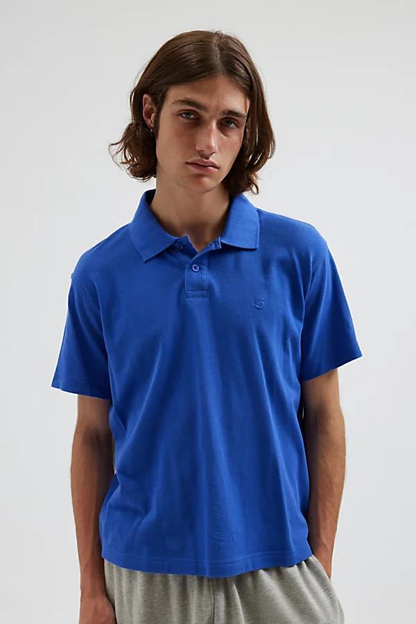 Standard Cloth Lightweight Pique Short Sleeve Polo Tee Mens at Urban Outfitters Product Image