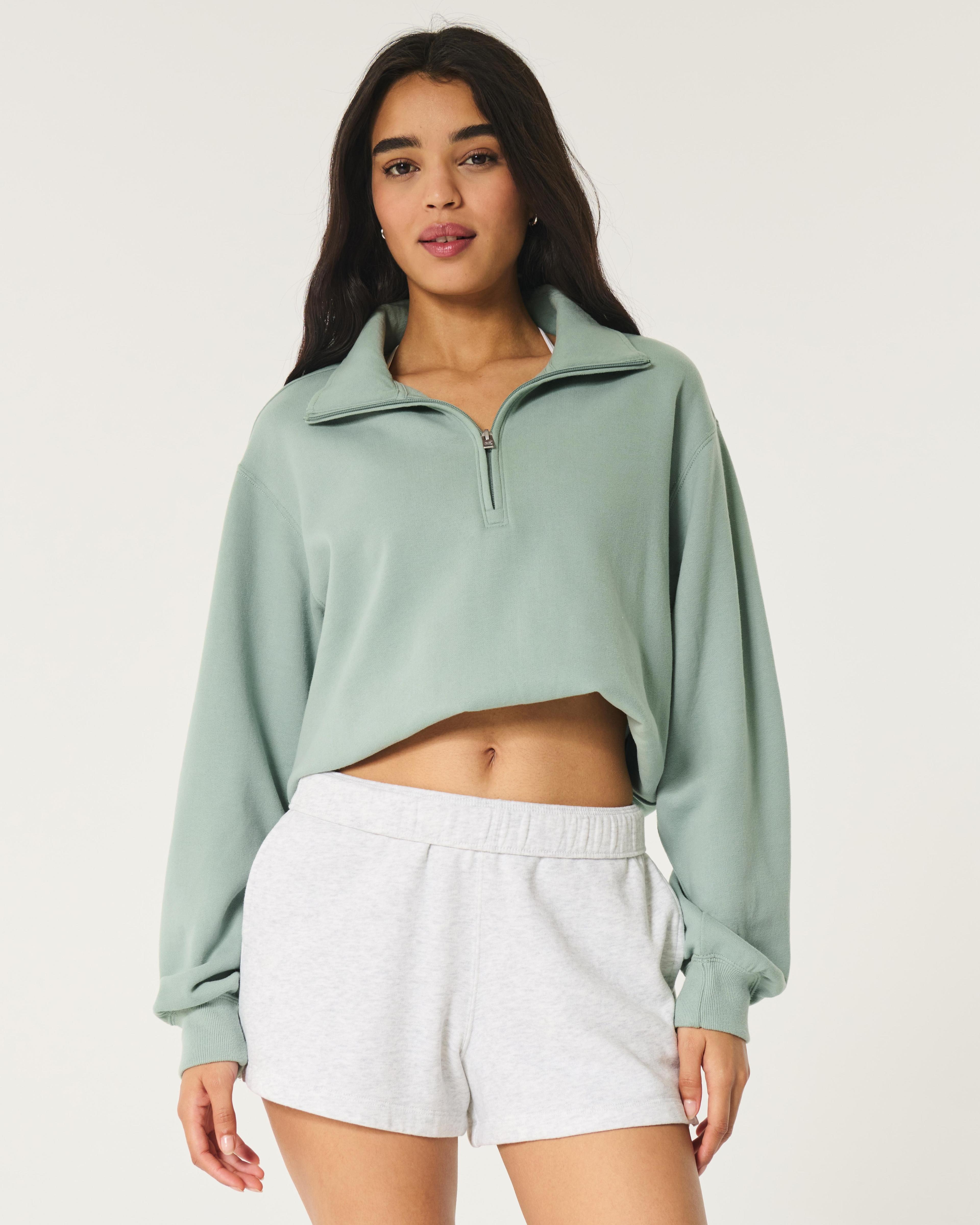 Easy Half-Zip Sweatshirt Product Image