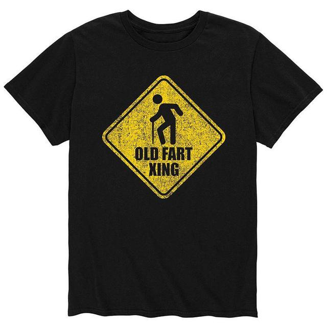 Mens Old Guy Crossing Tee Product Image