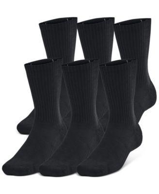 Men's Training Cotton 6-Pk. Moisture-Wicking Crew Socks Product Image