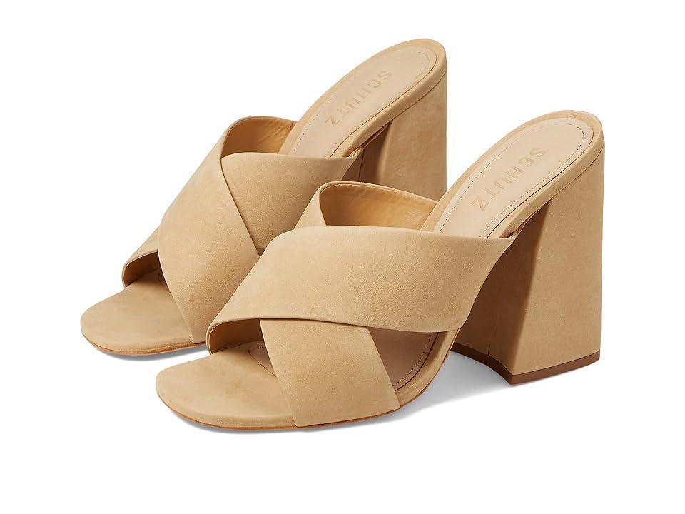 Schutz Callie (Light Wood) Women's Shoes Product Image