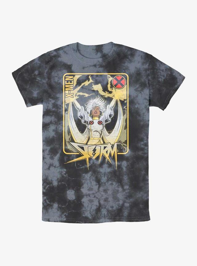 Marvel X-Men Lightning Storm Tie-Dye T-Shirt Product Image