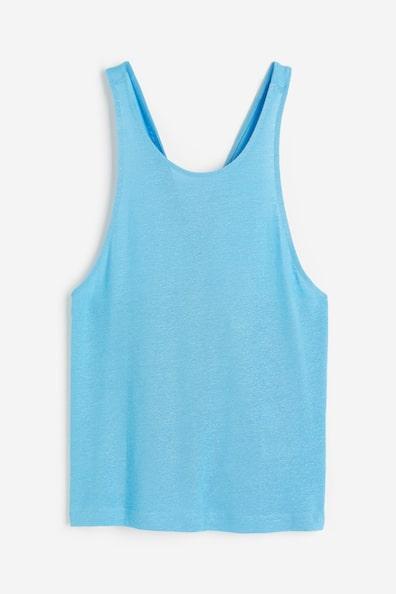 Linen-blend Tank Top Product Image