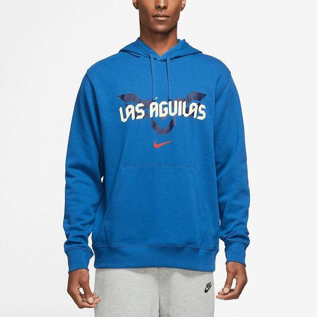 Mens Nike Blue Club America NSW Club Fleece Pullover Hoodie Product Image