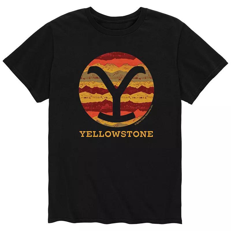 Big & Tall Yellowstone Y Brand Tee, Mens Product Image