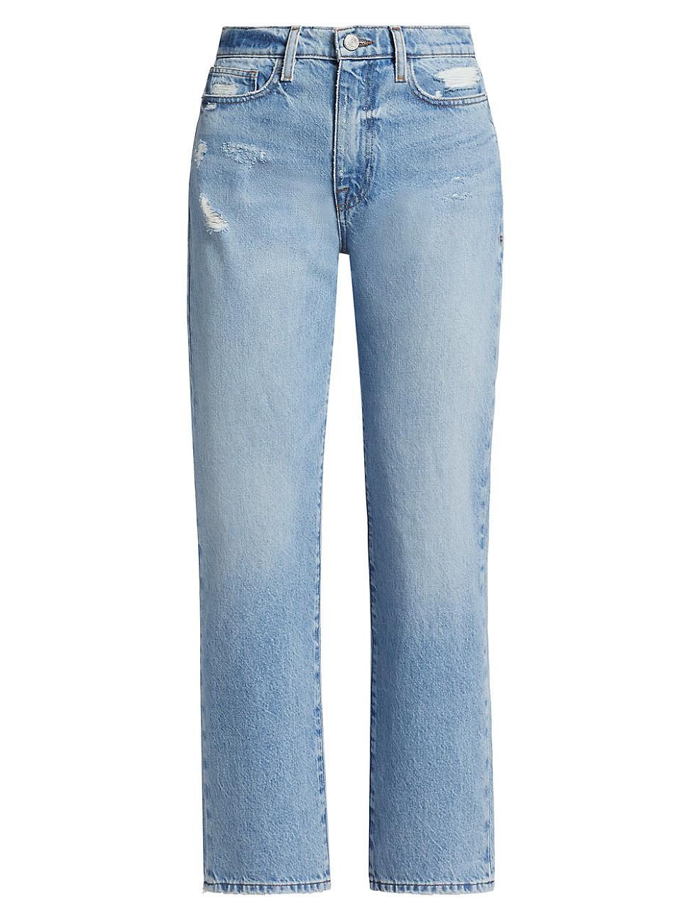 FRAME Le Jane Ankle Wide Leg Jeans Product Image