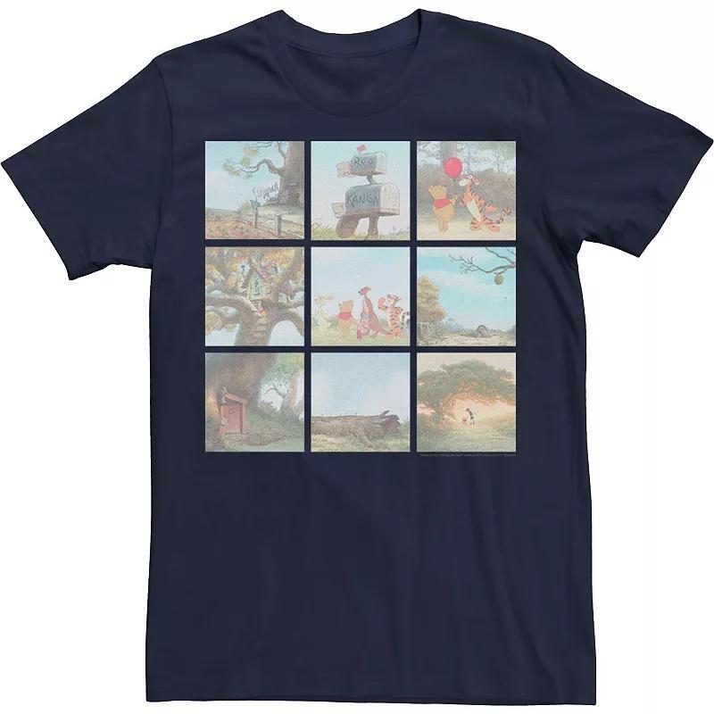 Disneys Winnie The Pooh Mens Scene Pane Tee Product Image