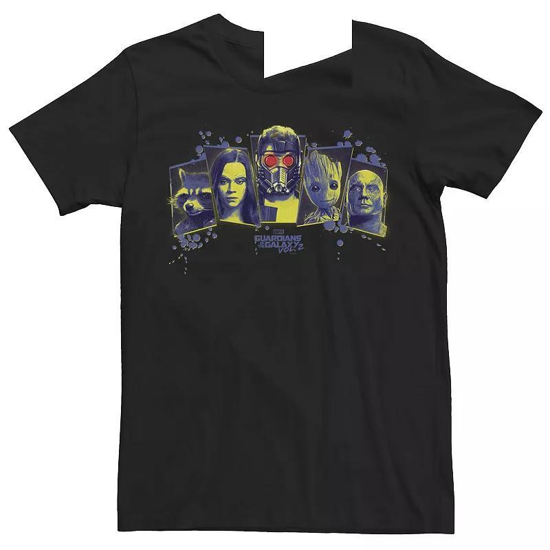 Big & Tall Marvel Vintage Rock Thanos Tee, Mens Product Image