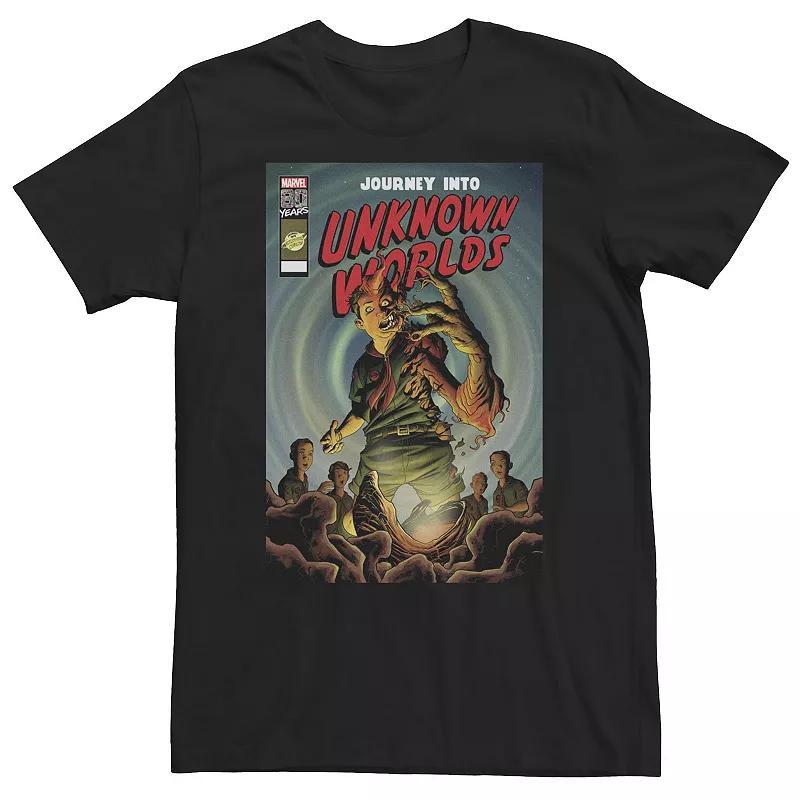 Big & Tall Marvel Comixology Journey Into Unknown Worlds Comic Cover Tee, Mens Product Image