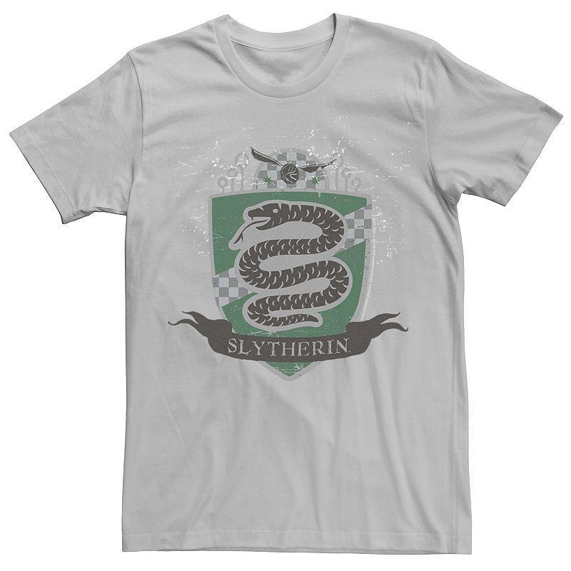 Mens Harry Potter Slytherin Quidditch Shield Tee Product Image