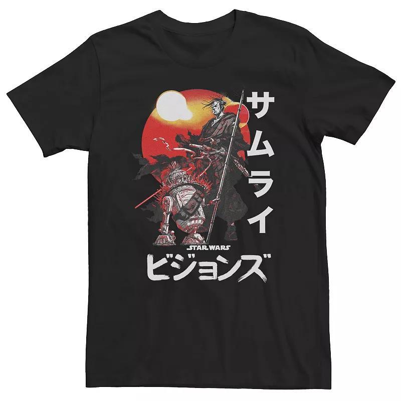 Big & Tall Star Wars: Visions Samurai Poster Tee, Mens Product Image