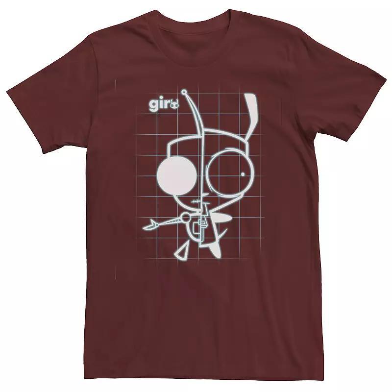 Mens Invader Zim Gir Schematic Tee Product Image