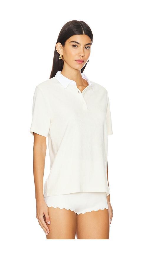 The Women's Terry Polo Product Image