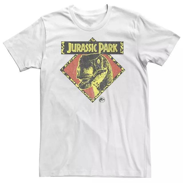 Big & Tall Jurassic Park Distress Raptor Stare Tee, Mens Product Image