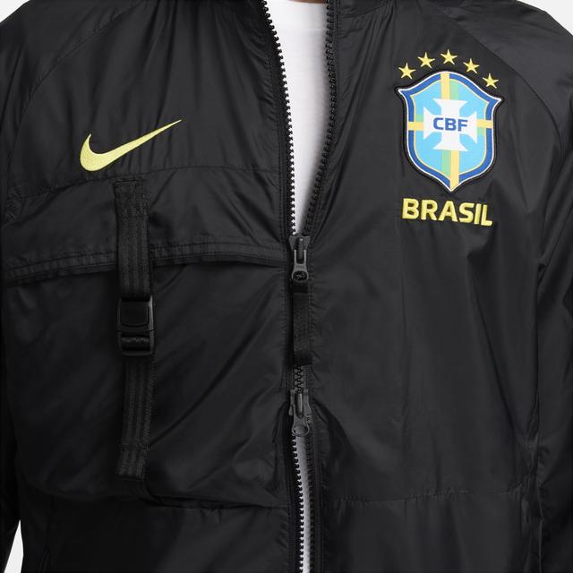 Brazil Nike Men's Soccer Halo Jacket Product Image