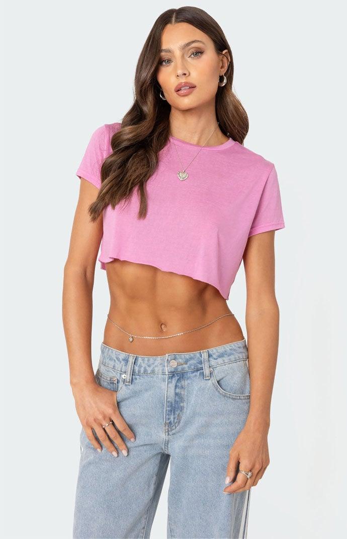 Edikted Women's Seville Cropped T-Shirt Product Image