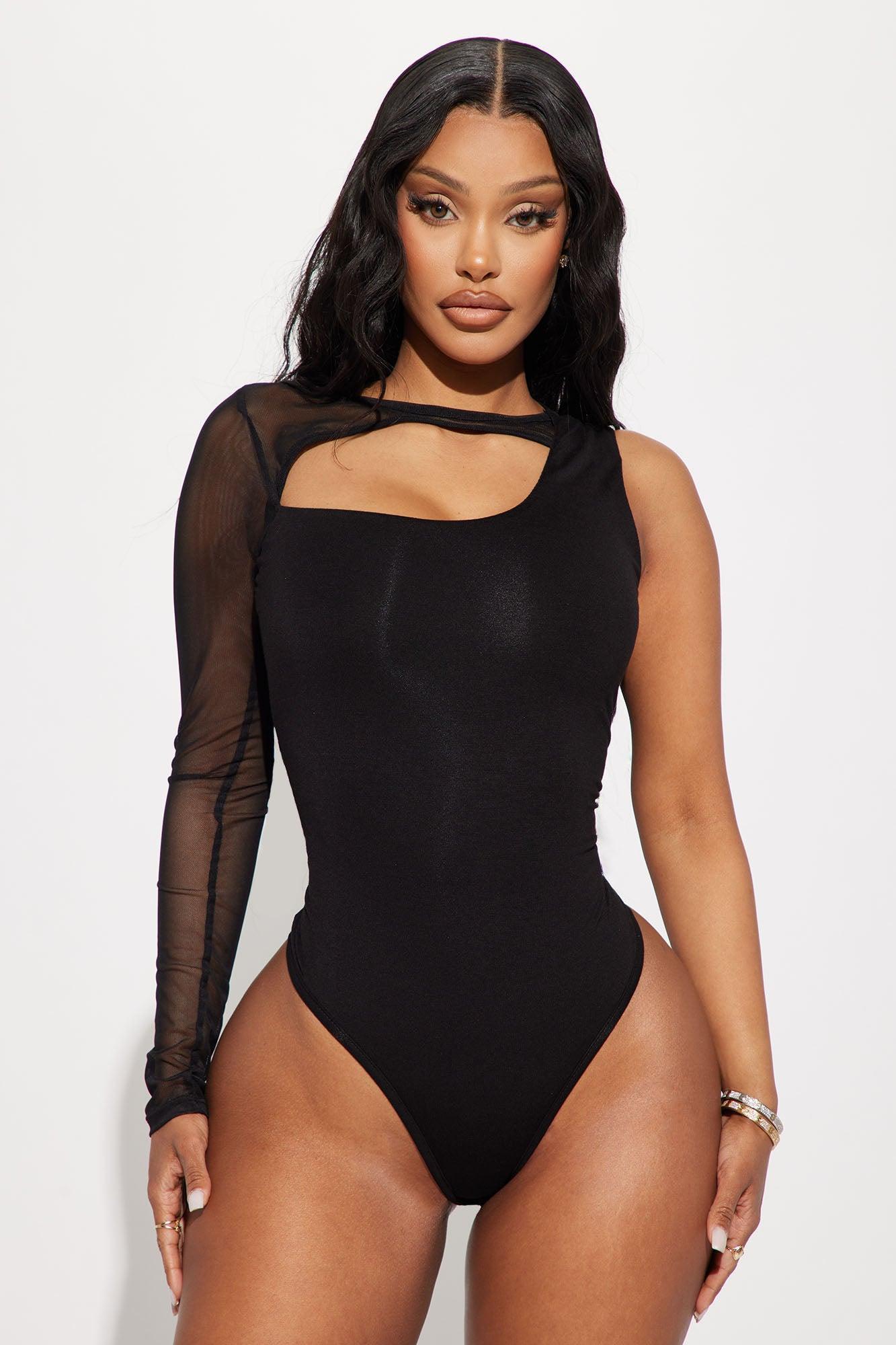 So Into You Cut Out Top - Black Product Image