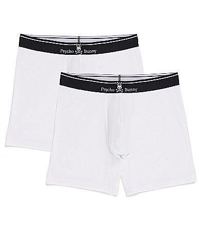 Psycho Bunny 2-Pack Stretch Cotton & Modal Boxer Briefs Product Image