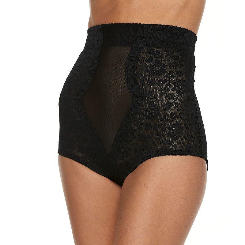 Womens Lunaire Firm Control High-Wasit Lace Brief 469-K Product Image