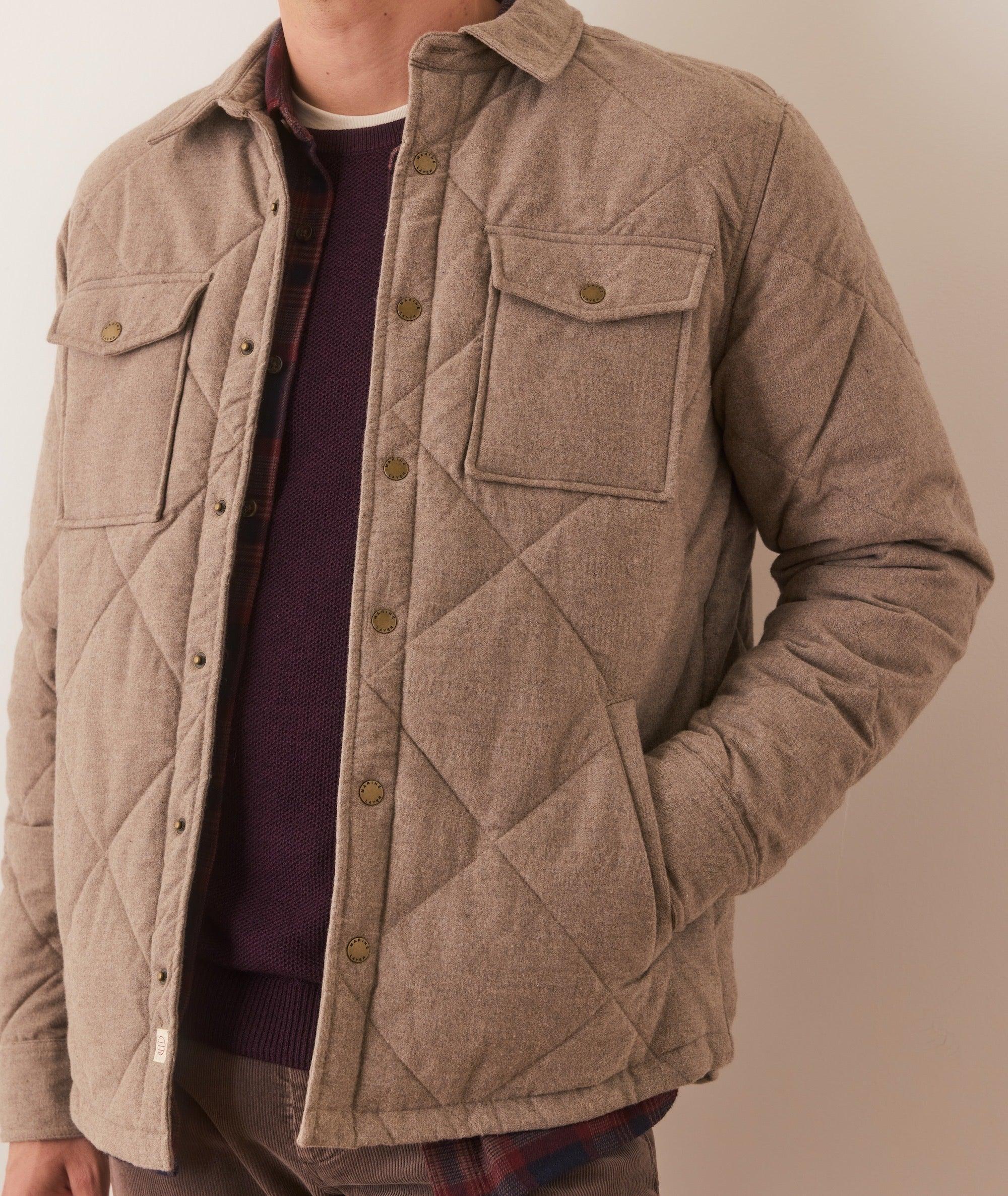 Olin Quilted Overshirt Product Image